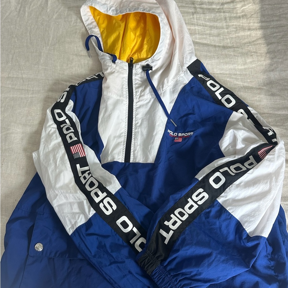 Ralph Lauren Polo Sport Jacket with Yellow Lining